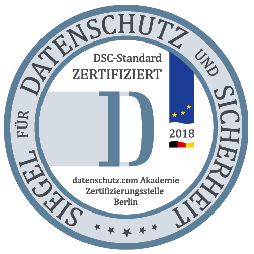 DSGVO Zertifikat